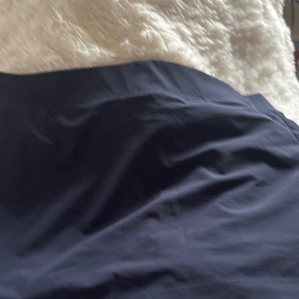Athleta Navy Active Skort with Smooth Waistband